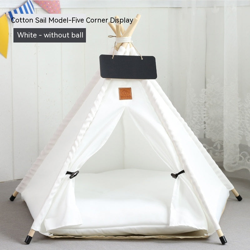 Pet Tent Cat House Removable And Washable Kennel