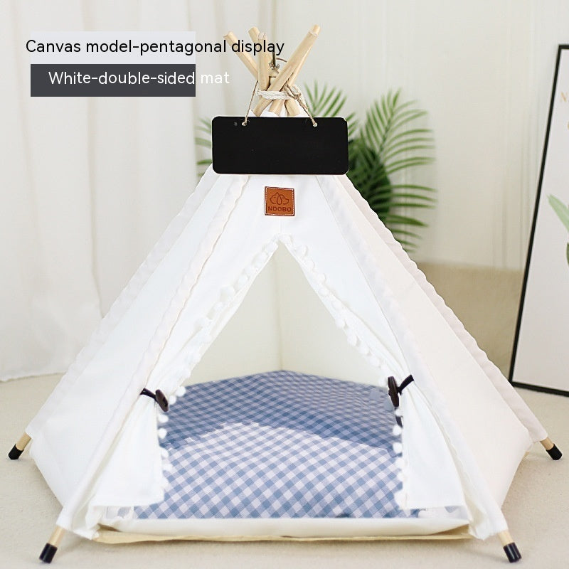 Pet Tent Cat House Removable And Washable Kennel